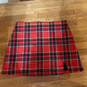 PinkLily NWOT plaid skirt